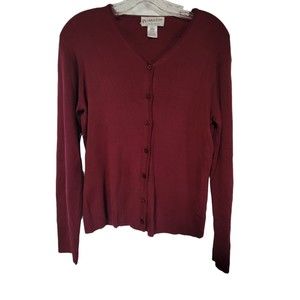 Pendleton‎ Woolen Mills Cardigan Sweater Silk Blend L